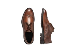 JOOP! Herren Lace Up Pero Danilo Brogue Sneaker Braun/Beige