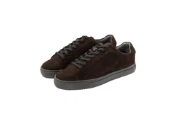 Strellson Herren Sneaker Epsom Ethan Dunkelbraun/Braun/Dunkelgrün/Dunkelrot