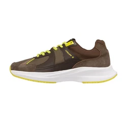 Strellson Herren Sneaker Greenwich Kilburn Braun/Gelb/Dunkelgrün/Dunkelbraun
