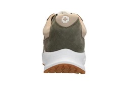 Strellson Herren Sneaker Greenwich Kilburn Dunkelgrün/Khaki/Beige/Braun