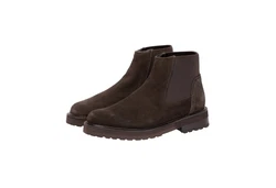 Strellson Herren Stiefel Epsom Pineham Chelsea Stiefel Dunkelbraun/Braun