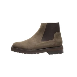Strellson Herren Stiefel Epsom Pineham Chelsea Stiefel Braun/Beige/Khaki/Grau/Dunkelgrün/Dunkelbraun
