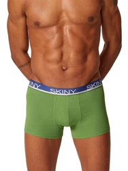 Skiny Retro Pants Herren Pant Multipack Dunkelblau/Blau/Hellblau/Türkis
