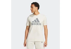 adidas Herren Essentials Langarm T-Shirt (IC9352) Beige/Khaki/Gelb/Creme
