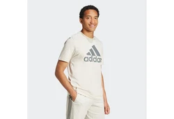 adidas Herren Essentials Langarm T-Shirt (IC9352) Beige/Khaki/Gelb/Creme