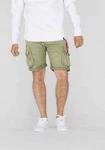 Alpha Industries Shorts Crew Short Khaki/Dunkelgrün