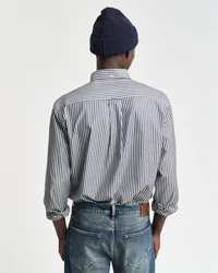 Gant Langarmhemd REG POPLIN STRIPE SHIRT Schwarz/Hellblau/Grau/Rot/Braun/Grün