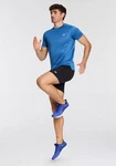 New Balance Laufshirt MENS RUNNING SS TOP Dunkelblau/Hellblau/Blau