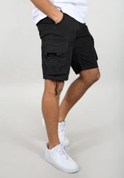 Alpha Industries Stream Short Schwarz/Grau