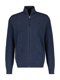 Strickjacke mit Logostickerei