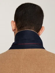 Tommy Hilfiger Langmantel DC WOOL MIX COAT Beige/Braun