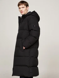 Tommy Hilfiger Langmantel DOWN PARKA Schwarz