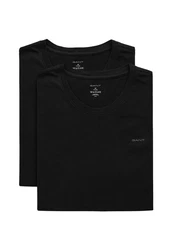 Gant C-NECK T-SHIRT 4-PACK Schwarz/Dunkelgrau/Grau/Dunkelblau