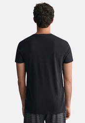 Gant C-NECK T-SHIRT 4-PACK Schwarz/Dunkelgrau/Grau/Dunkelblau