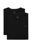 Gant C-NECK T-SHIRT 4-PACK Schwarz/Dunkelgrau/Grau/Dunkelblau