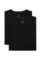 Gant C-NECK T-SHIRT 4-PACK Schwarz/Dunkelgrau/Grau/Dunkelblau