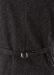 CG Club of Gents Anzugweste CG Plum Dunkelgrau/Schwarz/Grau