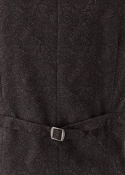 CG Club of Gents Anzugweste CG Plum Dunkelgrau/Schwarz/Grau
