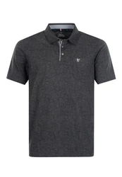 Hajo Poloshirt Dunkelgrau/Dunkelblau/Grau