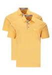 Hajo Poloshirt Stay Fresh 2er Pack Gelb