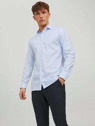 Jack & Jones Langarmhemd JPRBLAParker hellblau