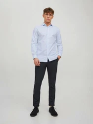 Jack & Jones Langarmhemd JPRBLAParker hellblau