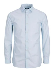 Jack & Jones Langarmhemd JPRBLAParker hellblau