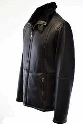 Zimmert Leather Lederjacke Nellson Herren Schwarz