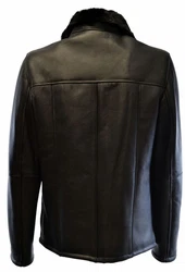 Zimmert Leather Lederjacke Nellson Herren Schwarz