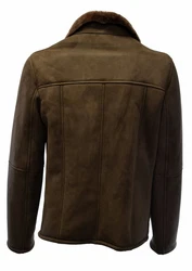Zimmert Leather Lederjacke Nellson Herren Braun/Dunkelbraun
