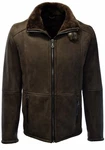 Zimmert Leather Lederjacke Nellson Herren Braun/Dunkelbraun
