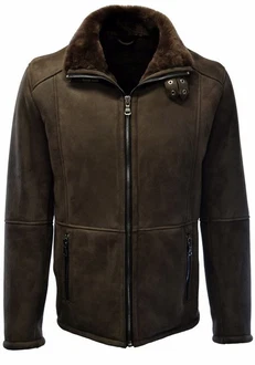 Zimmert Leather Lederjacke Nellson Herren Braun/Dunkelbraun Zimmert Leather Lederjacke Nellson Herren Braun/Dunkelbraun