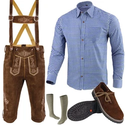 Myooka Trachtenlederhose Set Herren (LE1B) LE1BSET