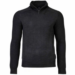 JOOP! Wollpullover Dunkelgrau/Dunkelblau/Grau/Schwarz