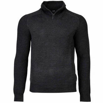 JOOP! Wollpullover Dunkelgrau/Dunkelblau/Grau/Schwarz