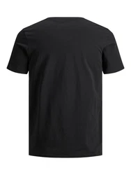 Jack & Jones T-Shirt JJEORGANIC BASIC TEE SS O-NECK (1-tlg) Schwarz