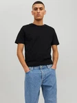 Jack & Jones T-Shirt JJEORGANIC BASIC TEE SS O-NECK (1-tlg) Schwarz
