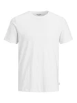 Jack & Jones T-Shirt JJEORGANIC BASIC TEE SS O-NECK (1-tlg) weiß