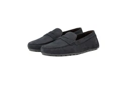 JOOP! Herren Slip-On Sneaker Piola Terras Moccasin Dunkelblau/Blau/Schwarz
