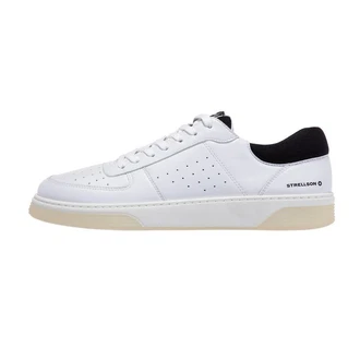 Strellson Herren Sneaker Shoreditch Evans T Weiß/Creme/Dunkelblau/Blau