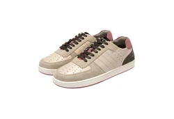 Strellson Herren Sneaker Stripe Evans J Sneaker Braun/Beige/Khaki/Lila