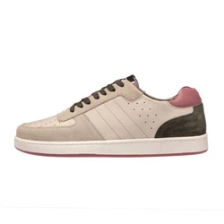 Strellson Herren Sneaker Stripe Evans J Sneaker Braun/Beige/Khaki/Lila