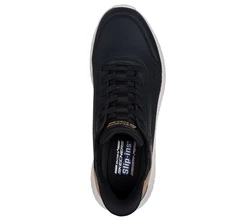Skechers BOBS SQUAD CHAOS HEEL PREFERRED Slip-On Sneaker Blau/Beige/Dunkelblau/Schwarz