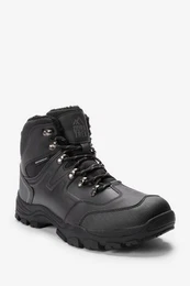 Wasserdichte Wanderstiefel mit Teddyfellfutter Stiefel (1-tlg)