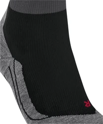 FALKE Laufsocken RU Compression Stabilizing Schwarz/Dunkelgrau