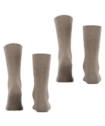 Esprit Socken Basic Easy 2-Pack mit druckfreiem Komfortbund 