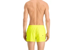 PUMA BODYWEAR Badehose Beachwear Short Shorts Grün/Gelb