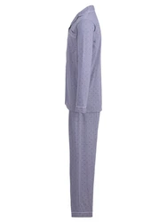 Henry Terre Schlafanzug Pyjama Set Langarm 