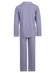 Henry Terre Schlafanzug Pyjama Set Langarm 