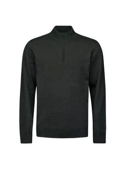 NO EXCESS Strickpullover Troyer Half Zip